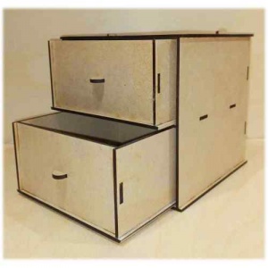 Stackable Drawer Making Kit Stackable Storage Kit - Single - 2 Drawers